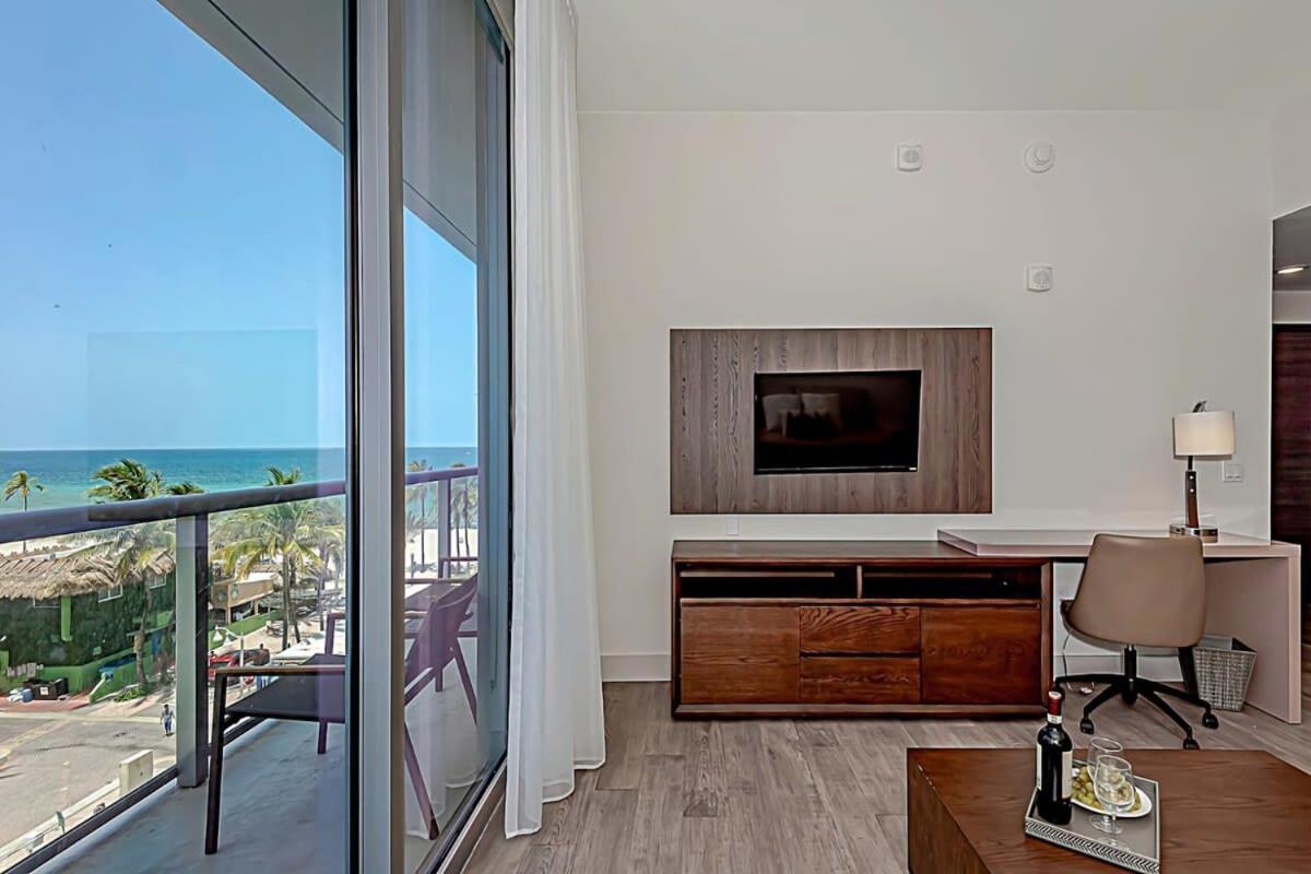 Rooftop Pool - Ocean View Balcony - Hollywood Beach Exterior foto